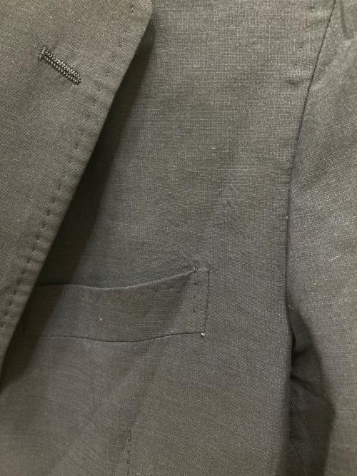 Pilgrim（ピルグリム）Pilgrim (ピルグリム) ERMENEGILDO ZEGNA (エルメネジルド・ゼニア) ウールシルクテーラードジャケット ネイビー サイズ:48の古着・服飾アイテム