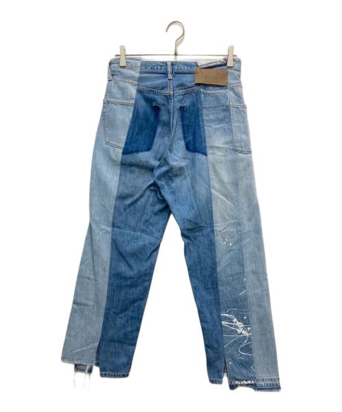 KURO（クロ）KURO (クロ) デニムパンツ ブルー サイズ:26の古着・服飾アイテム