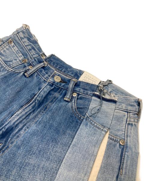 KURO（クロ）KURO (クロ) デニムパンツ ブルー サイズ:26の古着・服飾アイテム