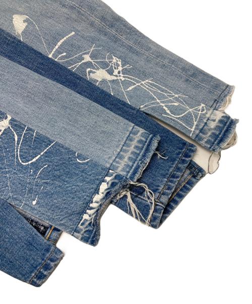 KURO（クロ）KURO (クロ) デニムパンツ ブルー サイズ:26の古着・服飾アイテム