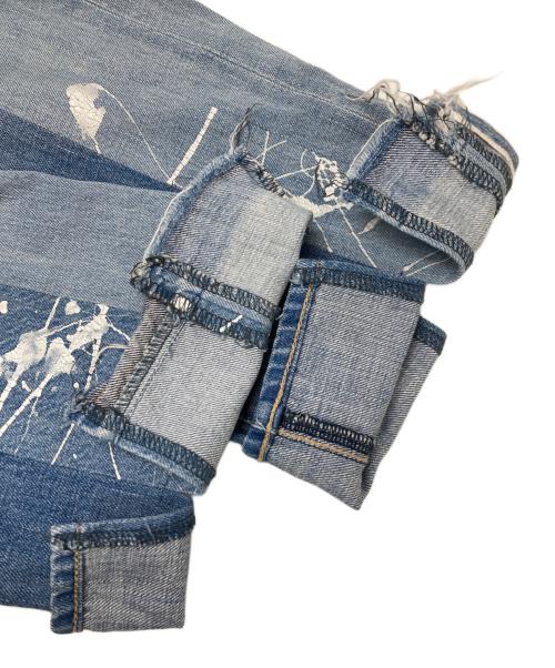 KURO（クロ）KURO (クロ) デニムパンツ ブルー サイズ:26の古着・服飾アイテム