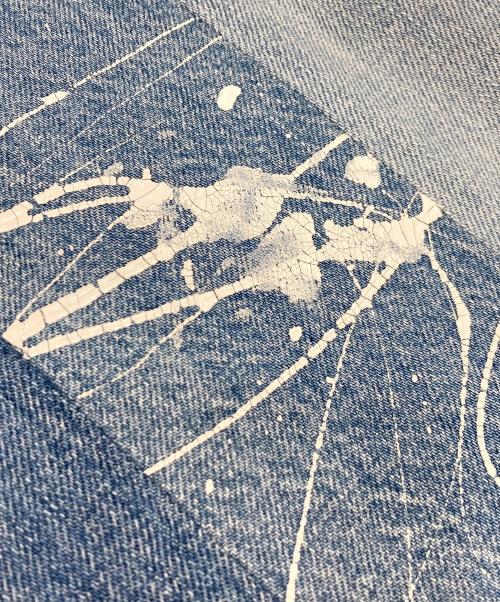 KURO（クロ）KURO (クロ) デニムパンツ ブルー サイズ:26の古着・服飾アイテム