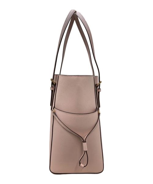 MICHAEL KORS（マイケル・コース）MICHAEL KORS (マイケル・コース) VOYAGER サフィアーノ レザー トート ラージ ピンクの古着・服飾アイテム