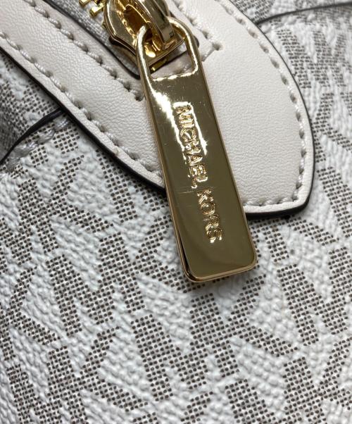 MICHAEL KORS（マイケル・コース）MICHAEL KORS (マイケル・コース) Sheila バックパック ホワイトの古着・服飾アイテム