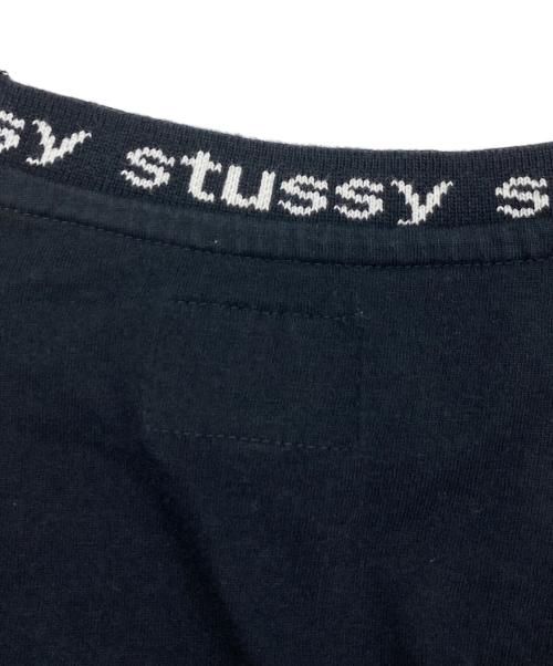 stussy（ステューシー）stussy (ステューシー) ハイネックカットソー ブラック サイズ:Sの古着・服飾アイテム