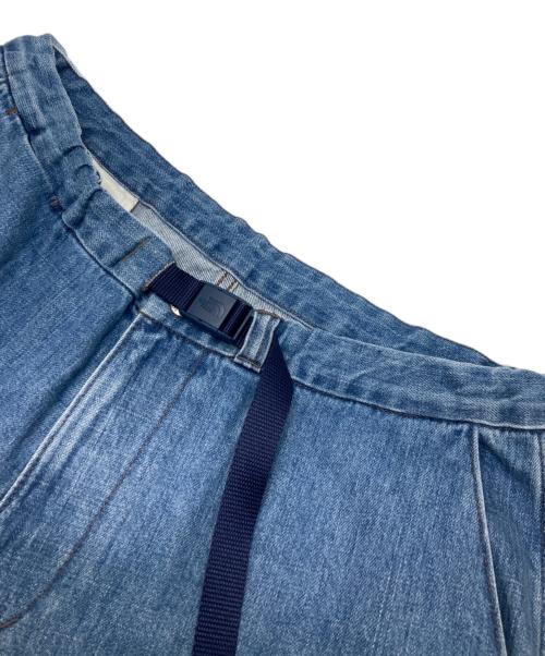THE NORTHFACE PURPLELABEL（ザ・ノースフェイス パープルレーベル）THE NORTHFACE PURPLELABEL (ザ・ノースフェイス パープルレーベル) Denim Wide Tapered Pants インディゴ サイズ:36の古着・服飾アイテム