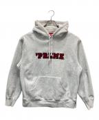 SUPREMEシュプリーム）の古着「Preme Hooded Sweatshirt」｜グレー