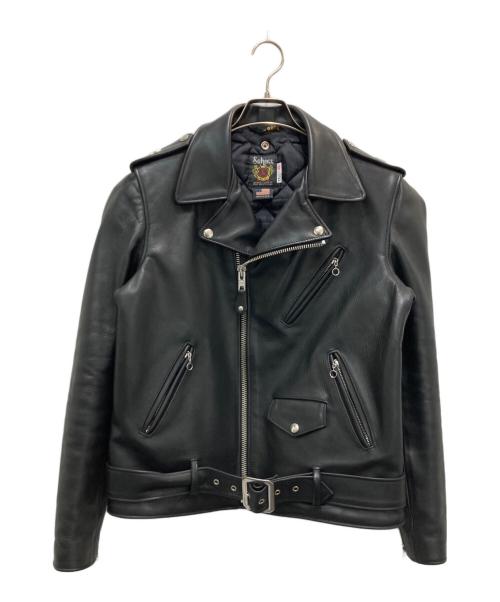 Schott（ショット）Schott (ショット) ダブルライダースジャケット ブラック サイズ:40の古着・服飾アイテム