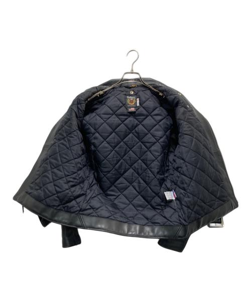 Schott（ショット）Schott (ショット) ダブルライダースジャケット ブラック サイズ:40の古着・服飾アイテム