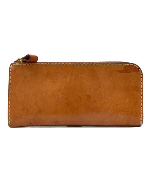 Herz（ヘルツ）Herz (ヘルツ) レザーウォレット ブラウンの古着・服飾アイテム