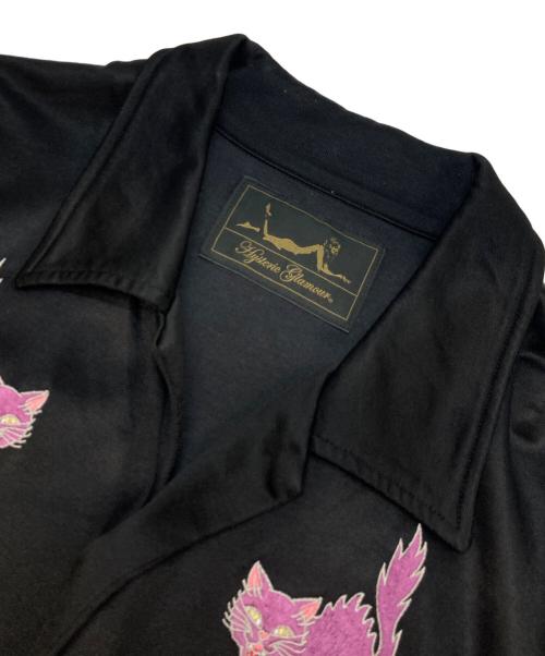 Hysteric Glamour（ヒステリックグラマー）Hysteric Glamour (ヒステリックグラマー) H&13 CAT刺繍 ワンピース ブラック サイズ:FREEの古着・服飾アイテム