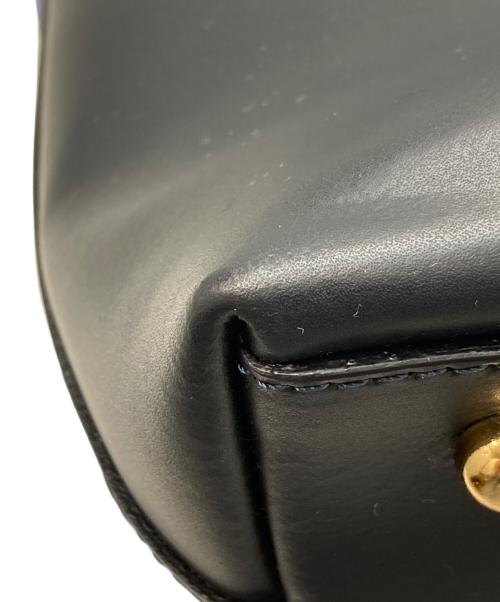 Gianni Notaro（ジャンニ ノターロ）GIANNI NOTARO (ジャンニ ノターロ) トートバッグ ネイビーの古着・服飾アイテム