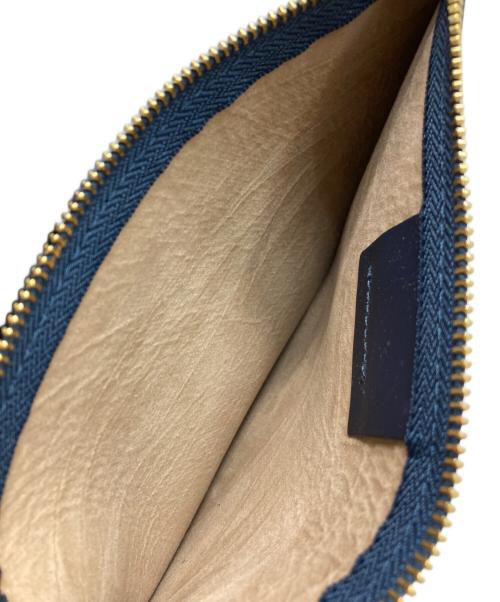 Gianni Notaro（ジャンニ ノターロ）GIANNI NOTARO (ジャンニ ノターロ) トートバッグ ネイビーの古着・服飾アイテム