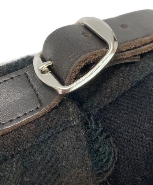 O'NEIL OF DUBLIN（オニールオブダブリン）O'NEIL OF DUBLIN (オニールオブダブリン) ラップスカート グリーン サイズ:XSの古着・服飾アイテム