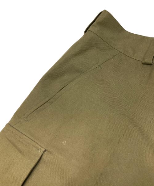 USED（ユーズド）USED (ユーズド) ミニタリーカーゴパンツ グリーン サイズ:17の古着・服飾アイテム