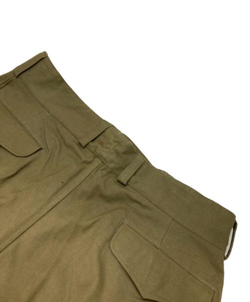 USED（ユーズド）USED (ユーズド) ミニタリーカーゴパンツ グリーン サイズ:17の古着・服飾アイテム