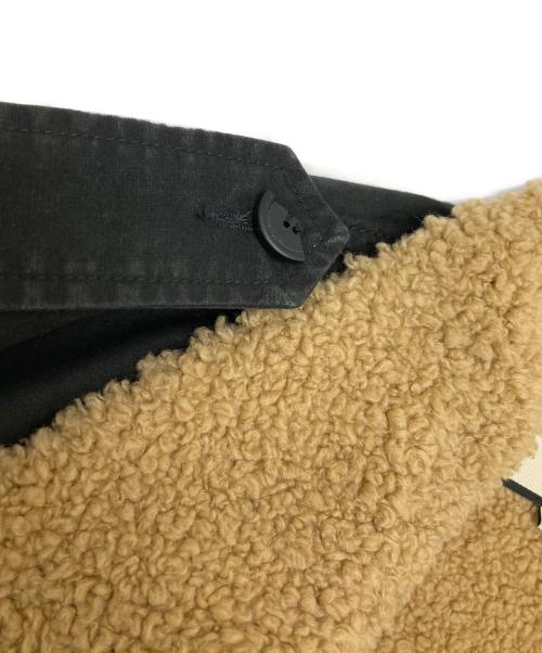 GUCCI（グッチ）GUCCI (グッチ) ヴィンテージロゴボアライナージャケット ブラック サイズ:52の古着・服飾アイテム