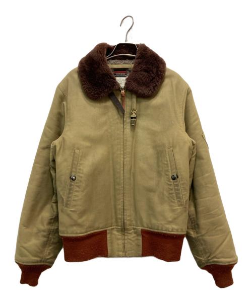 BUZZ RICKSON'S（バズリクソンズ）BUZZ RICKSON'S (バズリクソンズ) B-15フライトジャケット ベージュ サイズ:38の古着・服飾アイテム