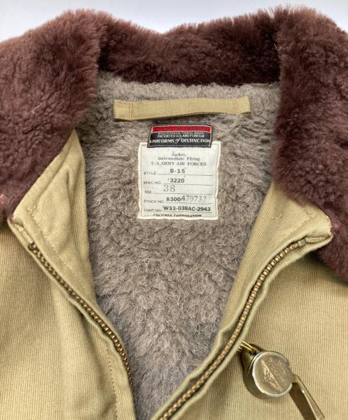 BUZZ RICKSON'S（バズリクソンズ）BUZZ RICKSON'S (バズリクソンズ) B-15フライトジャケット ベージュ サイズ:38の古着・服飾アイテム