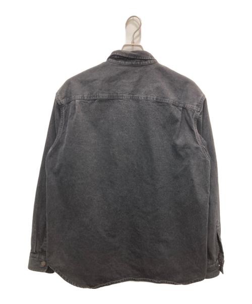 SUPREME（シュプリーム）SUPREME (シュプリーム) Denim Painter Shirt ブラック サイズ:Mの古着・服飾アイテム