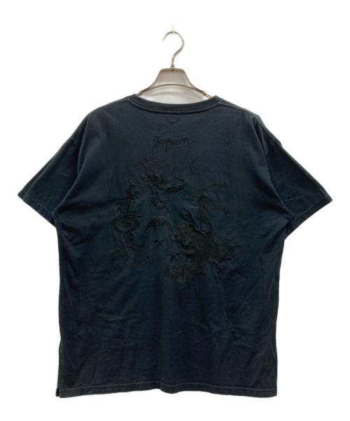 東洋エンタープライズ（トウヨウエンタープライズ）東洋エンタープライズ (トウヨウエンタープライズ) 刺繍Ｔシャツ ブラック サイズ:Mの古着・服飾アイテム