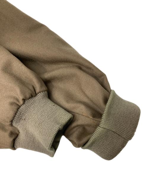 Burberry's（バーバリー）Burberry's (バーバリーズ) 裏ノバチェックウールジップブルゾン ブラウン サイズ:Lの古着・服飾アイテム