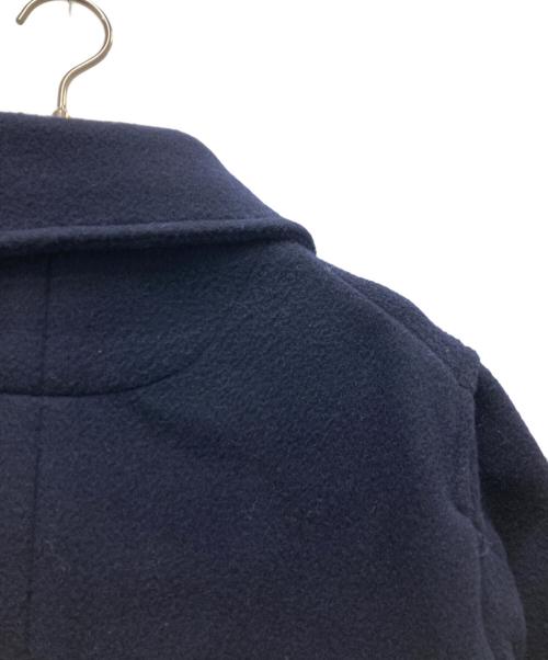 DANTON（ダントン）DANTON (ダントン) 丸襟ウールモッサジャケット ネイビー サイズ:44の古着・服飾アイテム