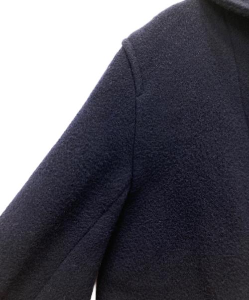 DANTON（ダントン）DANTON (ダントン) 丸襟ウールモッサジャケット ネイビー サイズ:44の古着・服飾アイテム