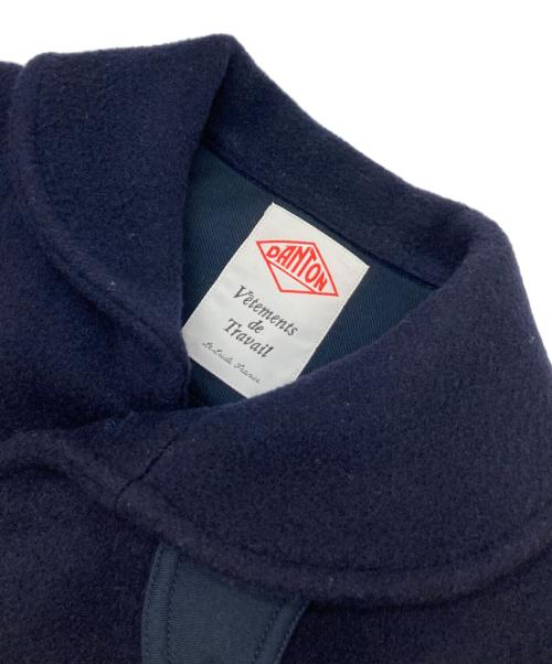 DANTON（ダントン）DANTON (ダントン) 丸襟ウールモッサジャケット ネイビー サイズ:44の古着・服飾アイテム