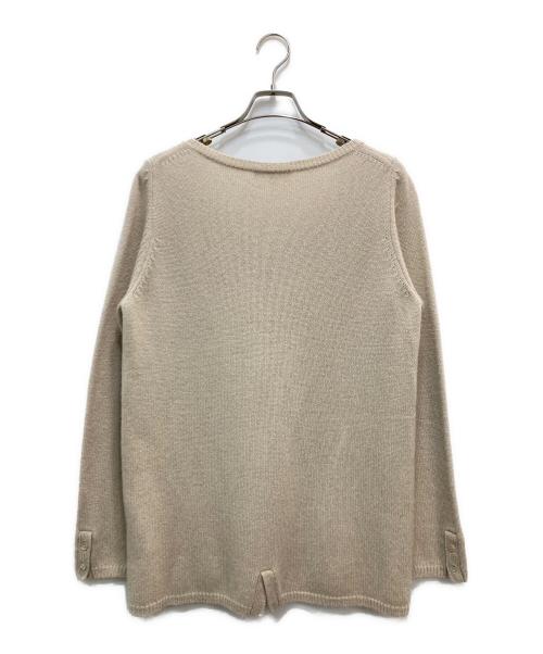 'S Max Mara（エスマックスマーラ）'S Max Mara (エスマックスマーラ) カシミヤ混ニット ベージュ サイズ:Lの古着・服飾アイテム