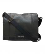 JIMMY CHOOジミーチュウ）の古着「メッセンジャーバッグ」｜ブラック