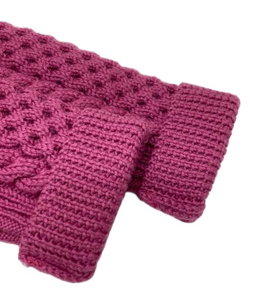 MARC JACOBS（マークジェイコブズ）MARC JACOBS (マークジェイコブズ) ジップアップニット ピンク サイズ:XSの古着・服飾アイテム