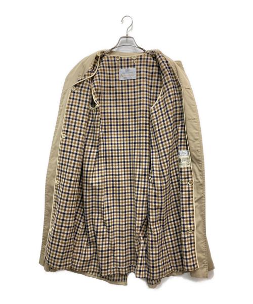 Aquascutum（アクアスキュータム）Aquascutum (アクアスキュータム) ライナー付ステンカラーコート ベージュ サイズ:不明（実寸参照）の古着・服飾アイテム