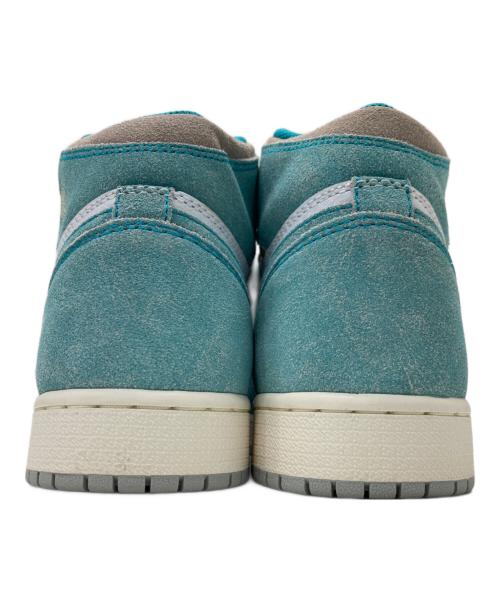 NIKE（ナイキ）NIKE (ナイキ) AIR JORDAN 1 RETRO HIGH OG GS ブルー×ホワイト サイズ:24の古着・服飾アイテム