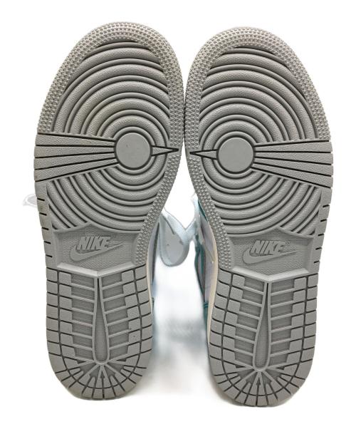 NIKE（ナイキ）NIKE (ナイキ) AIR JORDAN 1 RETRO HIGH OG GS ブルー×ホワイト サイズ:24の古着・服飾アイテム