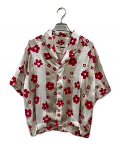中古・古着通販】PRADA (プラダ) スカーフカラーシルクブラウス ブルー