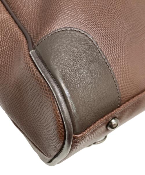 豊岡鞄（トヨオカカバン）豊岡鞄 (トヨオカカバン) ダレスバッグ ブラウンの古着・服飾アイテム