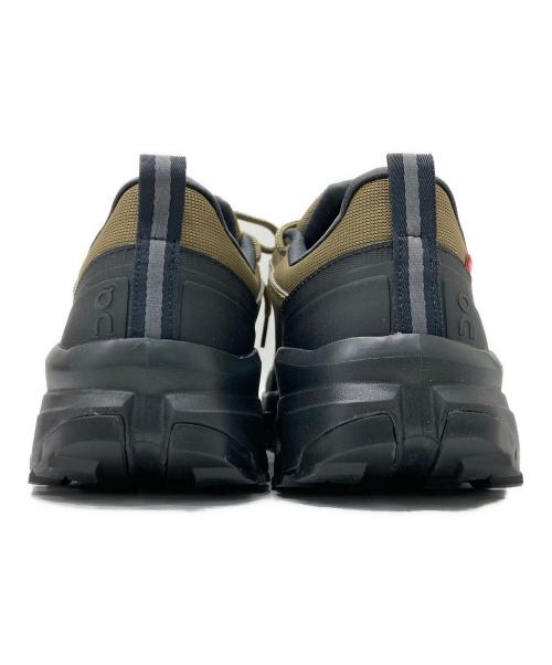 on（オン）on (オン) Cloudrock Low WP 1 カーキ×ブラック サイズ:26 未使用品の古着・服飾アイテム