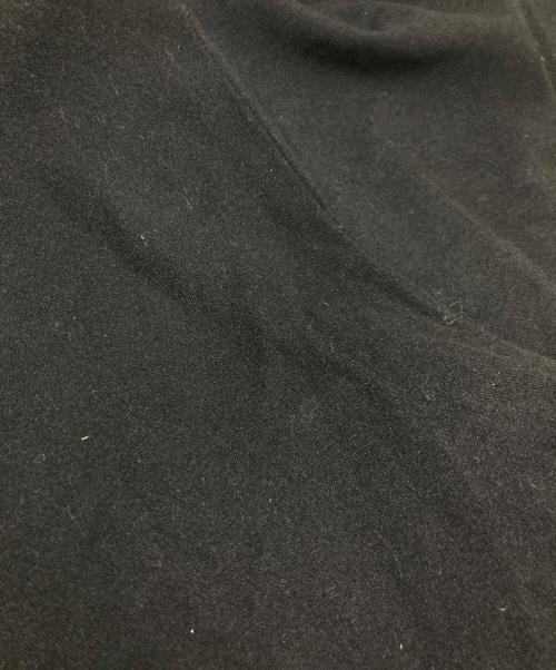 COMME des GARCONS HOMME（コムデギャルソン オム）COMME des GARCONS HOMME (コムデギャルソン オム) ポリエステル縮絨スラックスパンツ ブラック サイズ:Mの古着・服飾アイテム