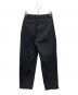 H BEAUTY&YOUTH (エイチ ビューティー&ユース) コットンナイロン バルーンテーパードパンツ ブラック サイズ:S：7000円