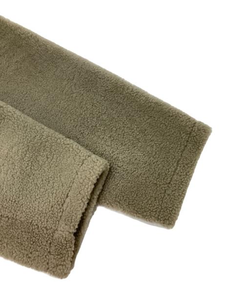 H BEAUTY&YOUTH（エイチ ビューティー&ユース）H BEAUTY&YOUTH (エイチ ビューティー&ユース) MOUTON STAND COAT グレー サイズ:Mの古着・服飾アイテム