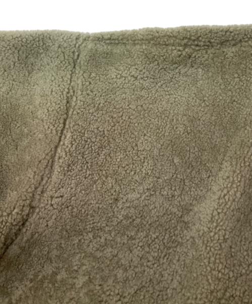 H BEAUTY&YOUTH（エイチ ビューティー&ユース）H BEAUTY&YOUTH (エイチ ビューティー&ユース) MOUTON STAND COAT グレー サイズ:Mの古着・服飾アイテム