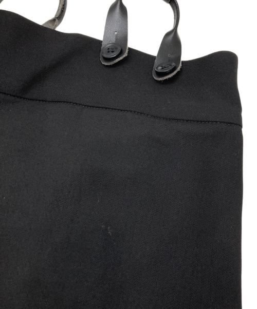 H BEAUTY&YOUTH（エイチ ビューティー&ユース）H BEAUTY&YOUTH (エイチ ビューティー&ユース) HIGH WAIST SUSPENDERS PANTS ブラック サイズ:UK6の古着・服飾アイテム