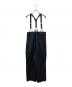H BEAUTY&YOUTH (エイチ ビューティー&ユース) HIGH WAIST SUSPENDERS PANTS ブラック サイズ:UK6：8000円