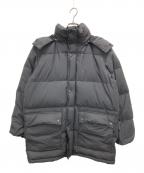 DANTONダントン）の古着「ホワイトグース フードダウンジャケット」｜ブラック