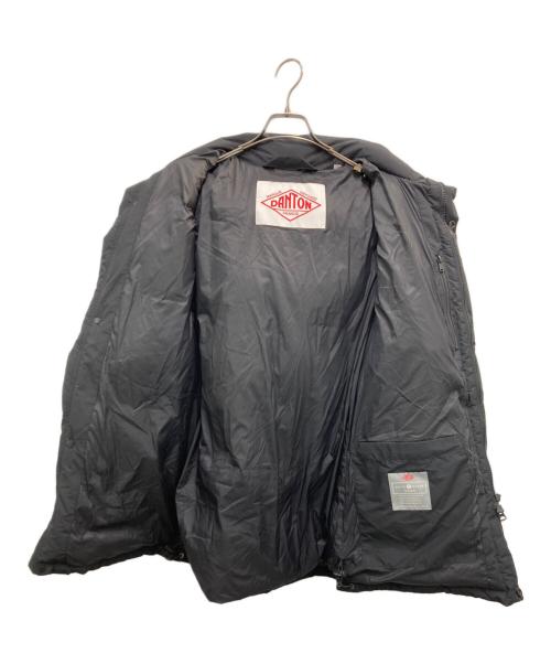 DANTON（ダントン）DANTON (ダントン) ホワイトグース フードダウンジャケット ブラック サイズ:40の古着・服飾アイテム