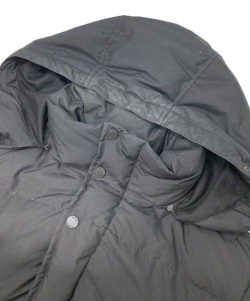 DANTON（ダントン）DANTON (ダントン) ホワイトグース フードダウンジャケット ブラック サイズ:40の古着・服飾アイテム