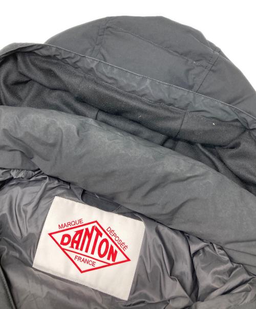DANTON（ダントン）DANTON (ダントン) ホワイトグース フードダウンジャケット ブラック サイズ:40の古着・服飾アイテム