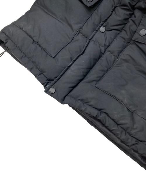 DANTON（ダントン）DANTON (ダントン) ホワイトグース フードダウンジャケット ブラック サイズ:40の古着・服飾アイテム