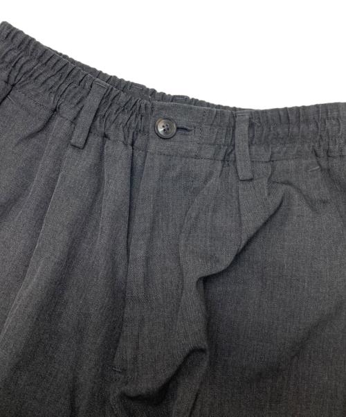 CABAN（キャバン）CABaN (キャバン) タック ウール テーパード イージー パンツ グレー サイズ:XSの古着・服飾アイテム
